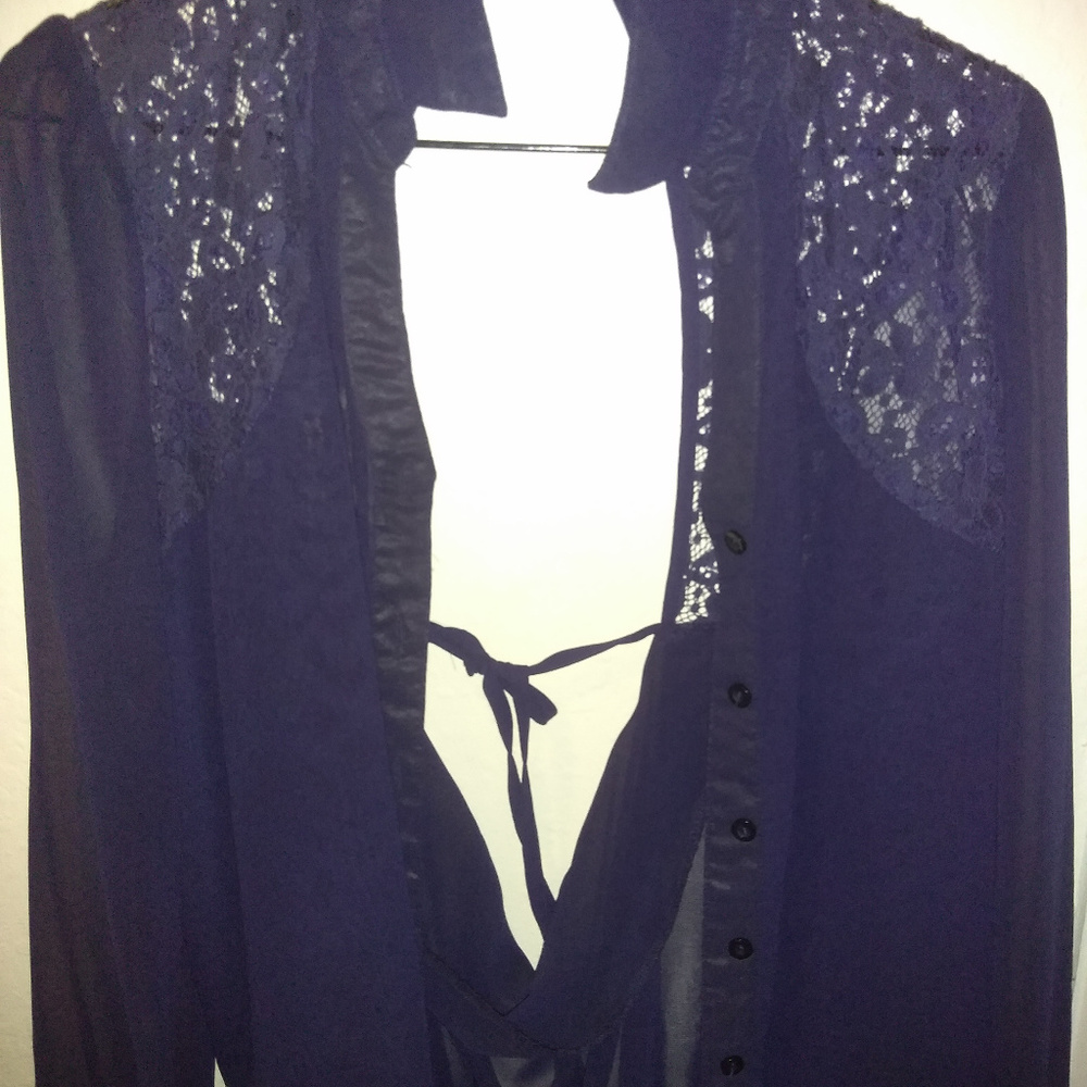 Breezy Blue Blouse